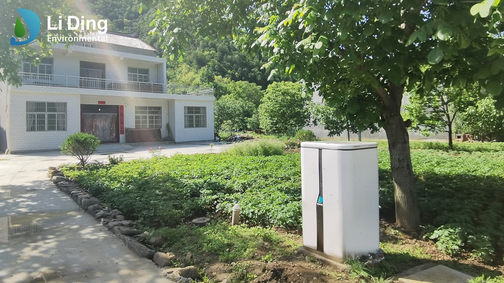 002Shanxi-Xian-Household-single-sewage-treatment-plant-project-case
