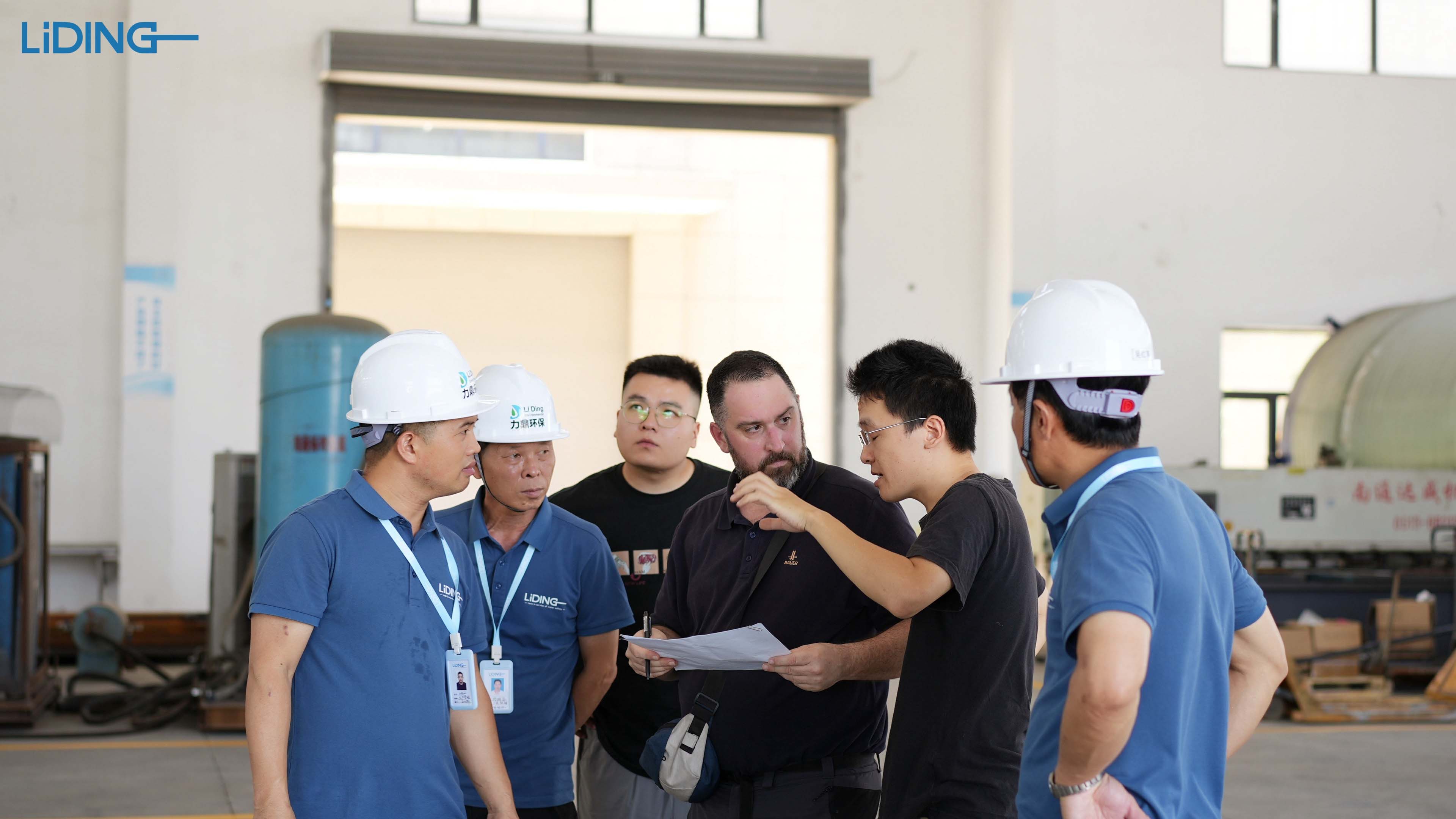 Overseas customer inspection
