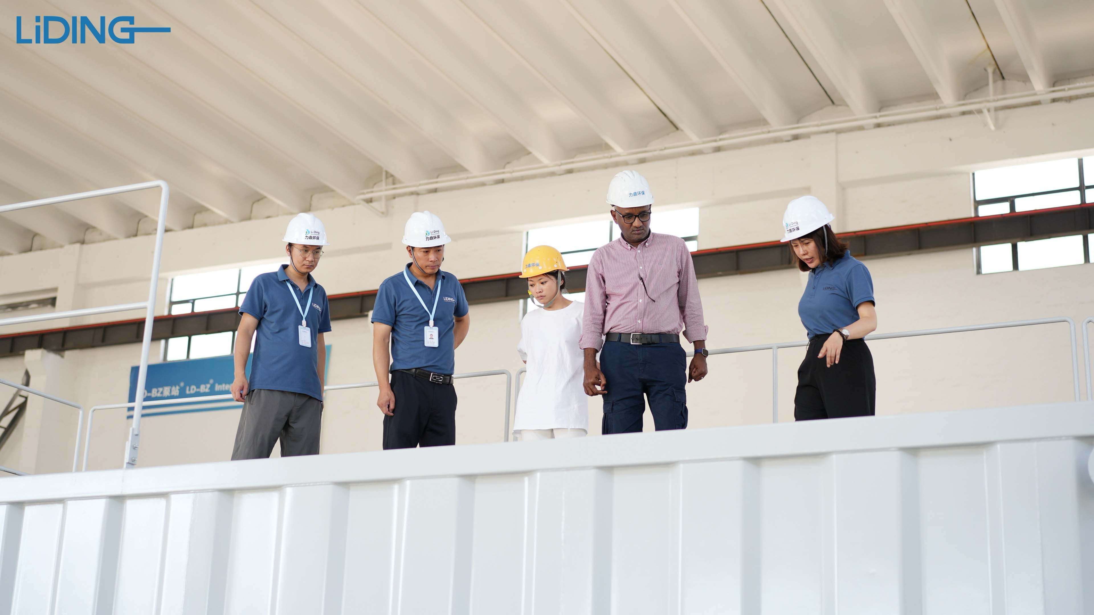 Overseas customer inspection