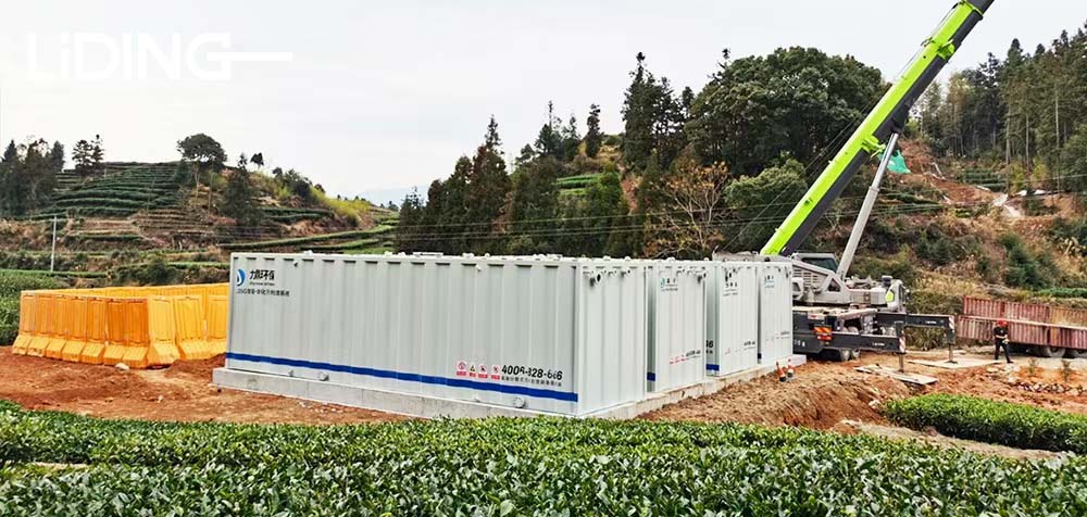 Integrated Above-Ground Wastewater Treatment Plant
