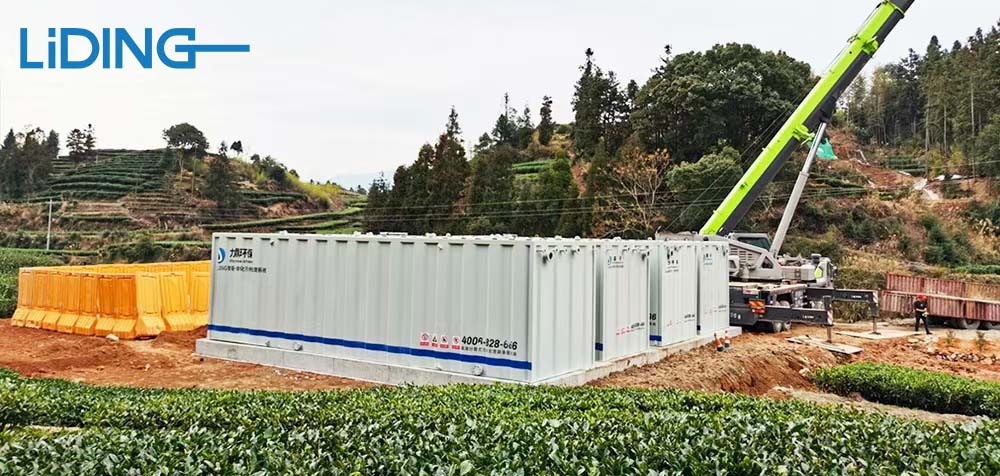 Integrated Above-Ground Wastewater Treatment Plant