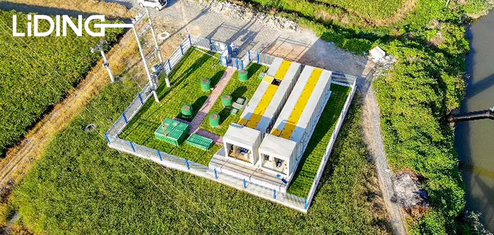 Containerized Rural Sewage Treatment Plant