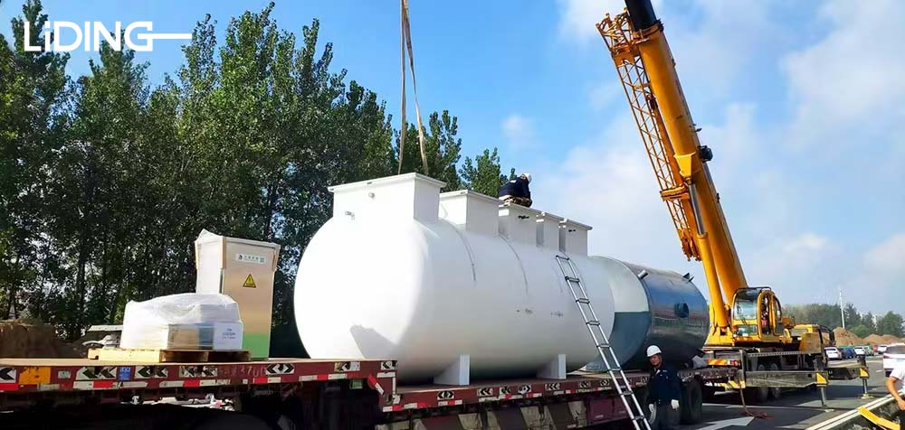 MBBR Wastewater Treatment Plant