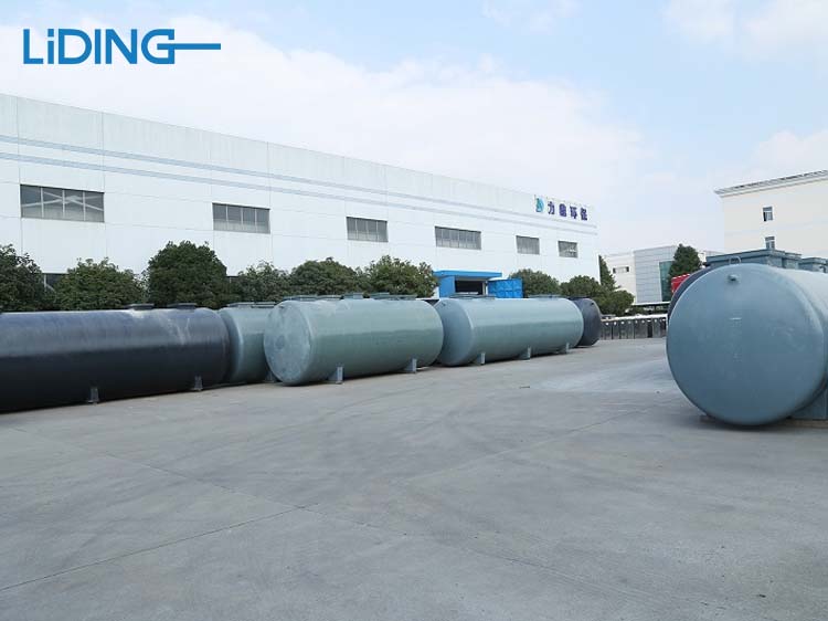 buried sewage treatment equipment
